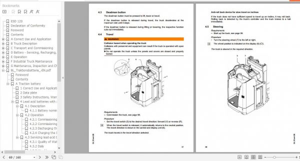 Jungheinrich Electric Stacker Truck ESD 120 Operating Instructions 04 2019 EN 51664613 2