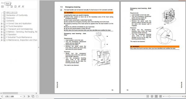 Jungheinrich Forklift EFG 110 115 Operating Instructions 10 2020 EN 51151449 3