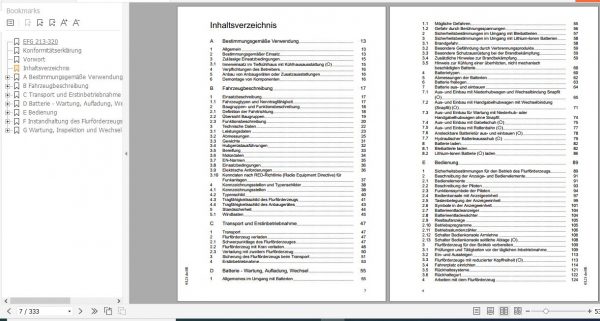 Jungheinrich Forklift EFG 213 320 Operating Instructions 05 2021 DE 51591662 2