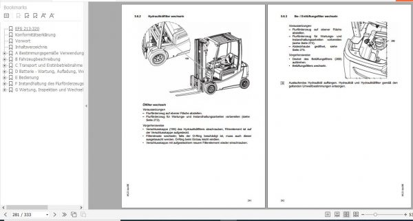 Jungheinrich Forklift EFG 213 320 Operating Instructions 05 2021 DE 51591662 3