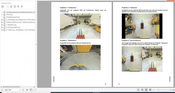 Jungheinrich Forklift addedVIEW 360 Operating Instructions 11 2020 DE 51669990 2