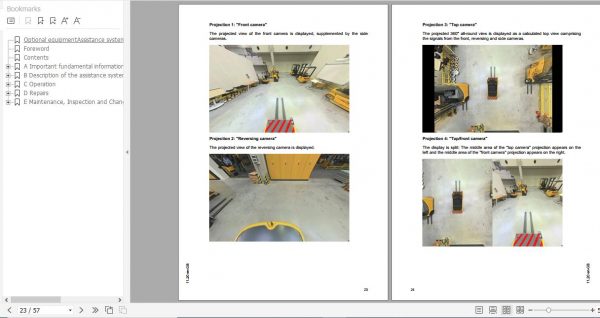 Jungheinrich Forklift addedVIEW 360 Operating Instructions 11 2020 EN 51738446 2