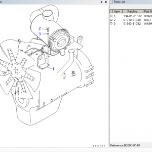 Komatsu Bulldozer D61 Spare Parts Catalog 3