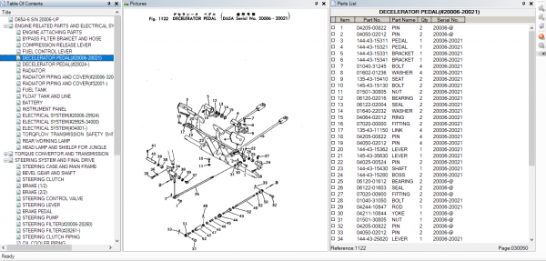 Komatsu Bulldozer D65 Spare Parts Catalog 4