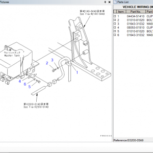 Komatsu Bulldozer Japan D61E 12 D61PXI 24E0 Spare Parts Catalog 4