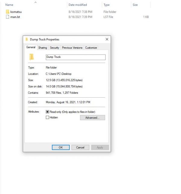 Komatsu CSS EPC Articalated Rigid Dump Truck USA 08.2021 Spare Parts Catalog 1