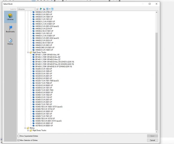 Komatsu CSS EPC Articalated Rigid Dump Truck USA 08.2021 Spare Parts Catalog 3
