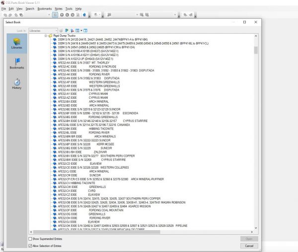 Komatsu CSS EPC Articalated Rigid Dump Truck USA 08.2021 Spare Parts Catalog 4