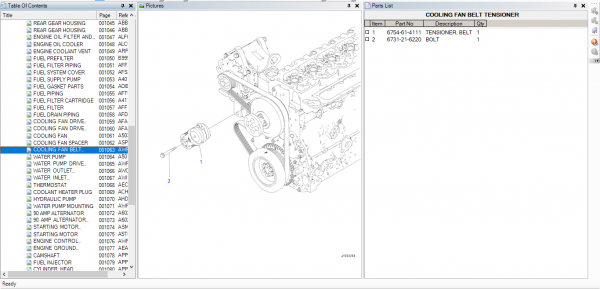 Komatsu Crawler Excavators PC240LC 11 Spare Parts Catalog 4