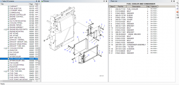 Komatsu Crawler Excavators PC240LC 11 Spare Parts Catalog 5