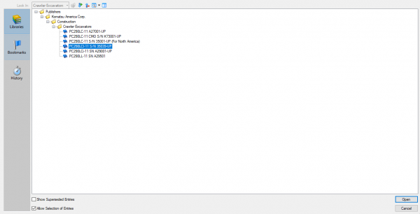 Komatsu Crawler Excavators PC290LC 11 PC290LCi 11 PC290LL 11 Spare Parts Catalog 1