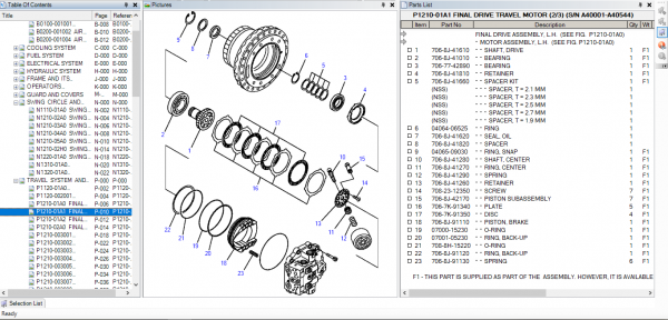 Komatsu Crawler Excavators PC490LC 11 PC490LCi 11 Spare Parts Catalog 5