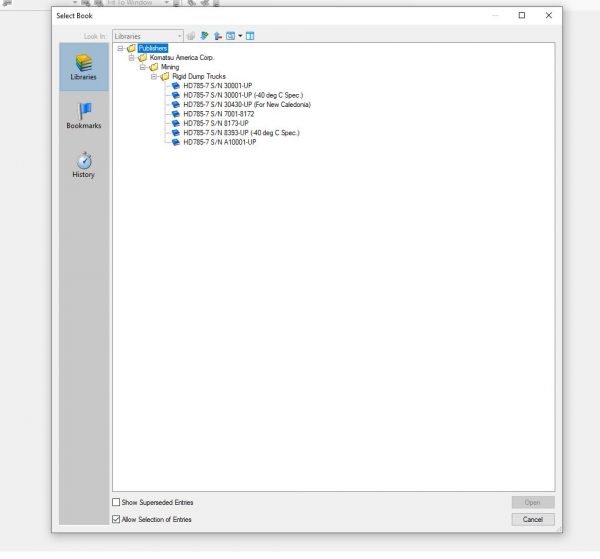 Komatsu Dump Truck HD785 7 Spare Parts Catalog 1