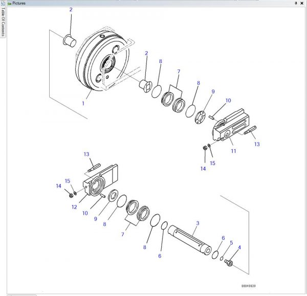 Komatsu Mining Excavator PC2000 11 Spare Parts Catalog 4