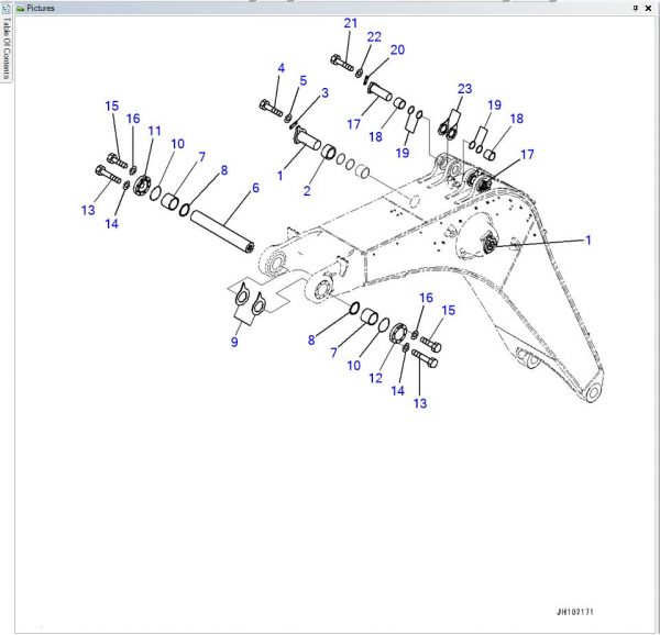 Komatsu Mining Excavator PC2000 11 Spare Parts Catalog 5