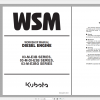 Kubota Diesel Engine 03 M E3B 03 M DI E3B 03 M E3BG Series Workshop Manual 1