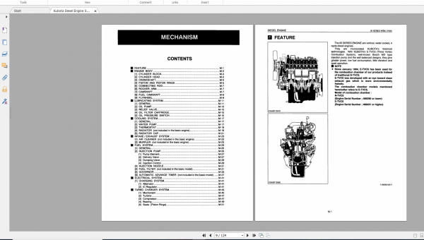 Kubota Diesel Engine 05 Series Workshop Manual 2
