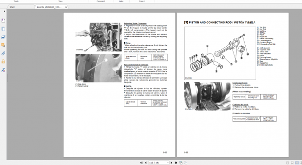 Kubota Diesel Engine KND2800 3200 Workshop Manual 3
