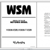 Kubota Diesel Engine V3300 E2B V3300 T E2B Workshop Manual 1