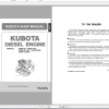 Kubota Diesel Engine V3600 E3 V3600 T E3 V3800 DI T E3 V3300 E3BG V3600 T E3BG Operator Manual 1