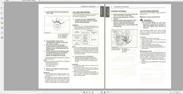 Kubota Diesel Engine Z482E Z602E D662E D722E D782E D902E Workshop Manual 3