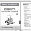 Kubota Front Mower F2690E F2690 F3990 Operators Manual 2