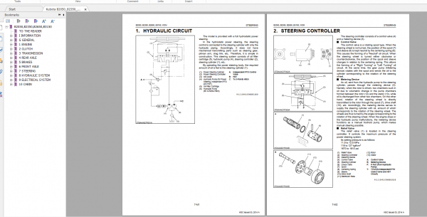 Kubota Tractor B2050 B2350 B2650 B3150 Workshop Manual 3