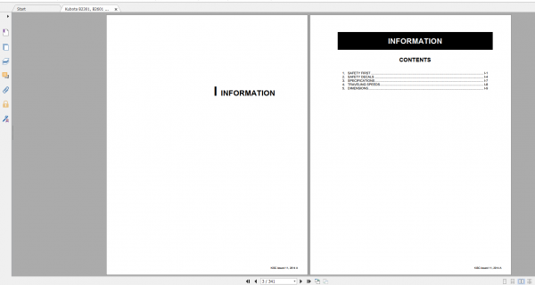 Kubota Tractor B2301 B2601 Workshop Manual 2