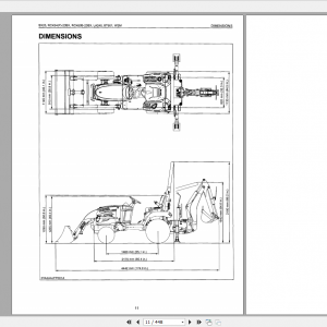 Kubota Tractor BX25 RCK54P 23BX RCK60B 23BX LA240 BT601 Workshop Manual 1