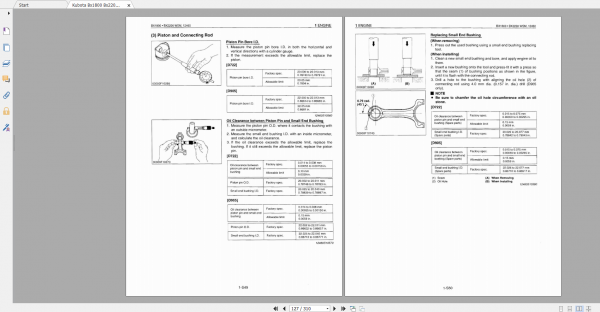 Kubota Tractor Bx1800 Bx2200 Workshop Service Manual 3