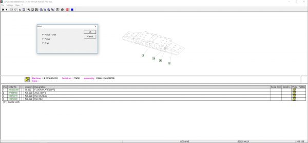 Liebherr Lidos COT LBH LFR LHB LWE LWT Online EPC Service Document Updated 09.2021 DVD 109