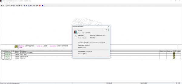 Liebherr Lidos COT LBH LFR LHB LWE LWT Online EPC Service Document Updated 09.2021 DVD 11