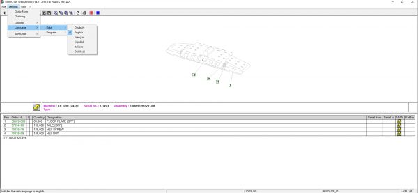 Liebherr Lidos COT LBH LFR LHB LWE LWT Online EPC Service Document Updated 09.2021 DVD 12