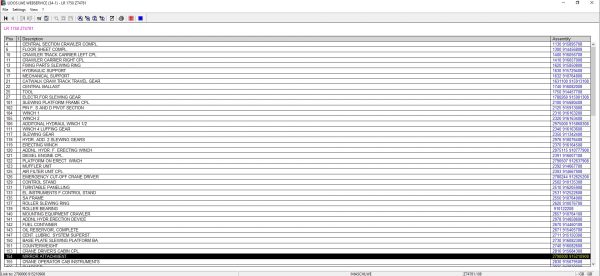 Liebherr Lidos COT LBH LFR LHB LWE LWT Online EPC Service Document Updated 09.2021 DVD 8
