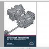 MAN Diesel Engine V8 V12 D2862 LE Installation Instruction 1