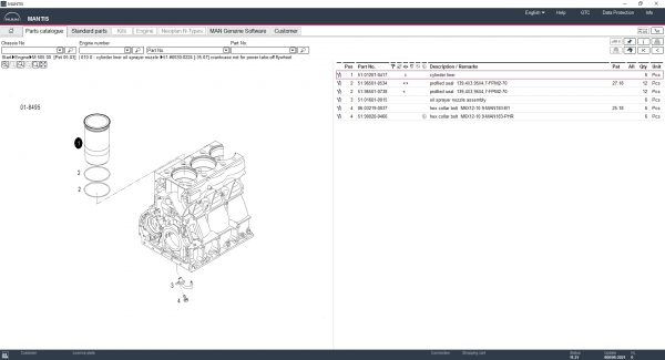 MAN MANTIS v660 EPC 06.2021 Spare Parts Catalog DVD 9