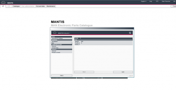 MAN MANTIS v664 EPC 08.2021 Spare Parts Catalogue DVD 03