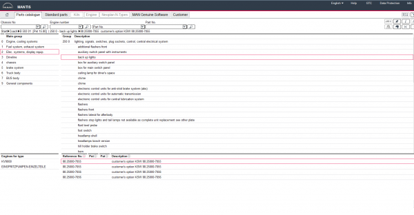 MAN MANTIS v664 EPC 08.2021 Spare Parts Catalogue DVD 10