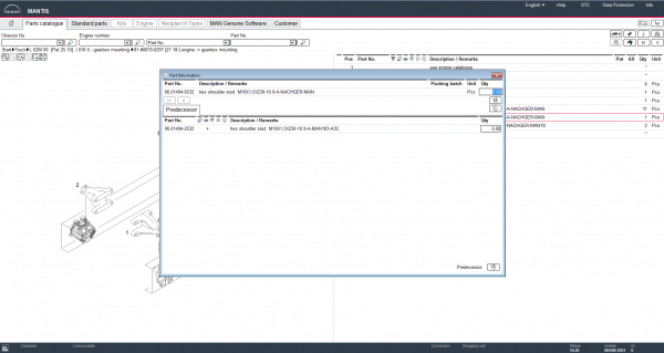 MAN MANTIS v664 EPC 08.2021 Spare Parts Catalogue DVD 7 1