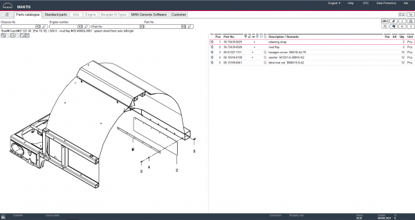MAN MANTIS v664 EPC 08.2021 Spare Parts Catalogue DVD 8 1