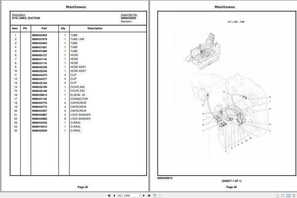 Manitowoc Cranes 11000 1 J08E VM APAC PM 12 23 15 Spare Parts Manual PDF 2