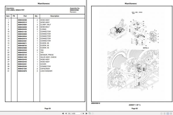 Manitowoc Cranes 11000 1 J08E VM APAC PM 12 23 15 Spare Parts Manual PDF 3