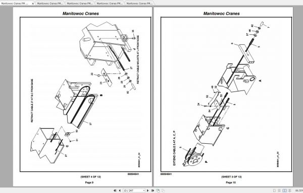Manitowoc Cranes 400BSM Spare Parts Manual PDF 2