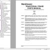 Manitowoc Cranes 40630 4000W PARTS MANUAL Spare Parts Manual PDF 1
