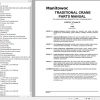 Manitowoc Cranes 4100W S2 X TENDER S2 17024 2 10 17 Parts Manual 1
