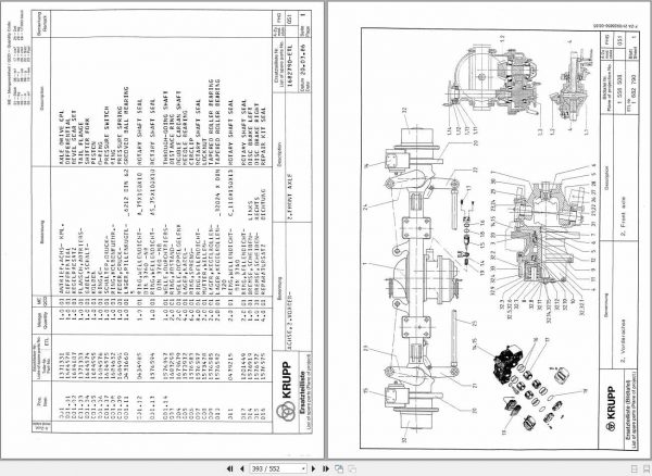 Manitowoc Cranes 70 GMT AT 70 476 062 EN 19870121 BIS 064 Spare Parts Manual PDF 2