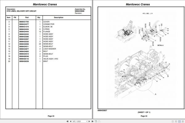 Manitowoc Cranes 8500 1 J08E VV PM 06 15 16 Spare Parts Manual PDF 3