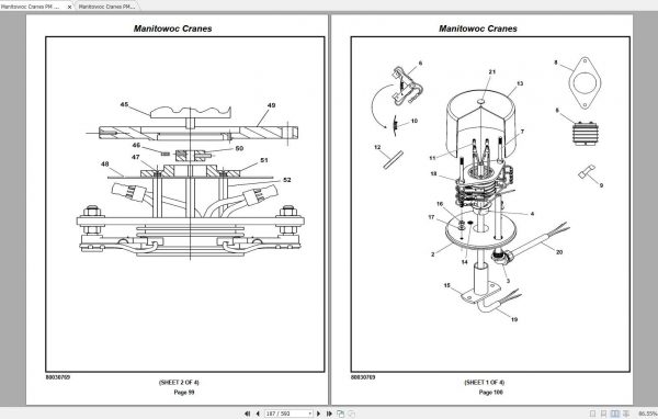 Manitowoc Cranes GBT35 Spare Parts Manual PDF 3