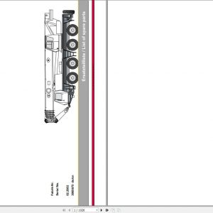 Manitowoc Cranes Grove GMK 4075 3065675 20020201 Spare Parts Catalog 1