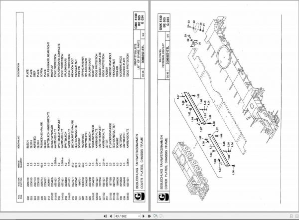 Manitowoc Cranes Grove GMK 5130 3005115 19960401 Spare Parts Catalog 3
